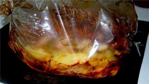 Рёбра свиные с картофелем в рукаве. 03 Рёбра свиные с картофелем в рукаве. 03