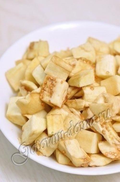 Баклажаны, фаршированные мясом. 03