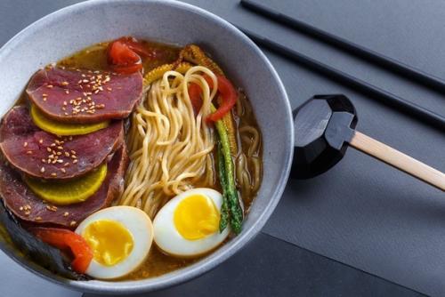 Рамэн.   Вопреки расхожему мнению, рамэн - это не суп.