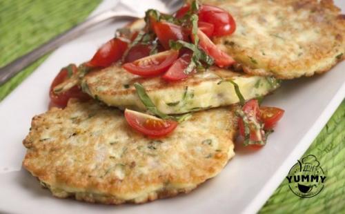 Кабачковые оладьи с Овсянкой.