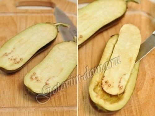 Баклажаны, фаршированные мясом. 02