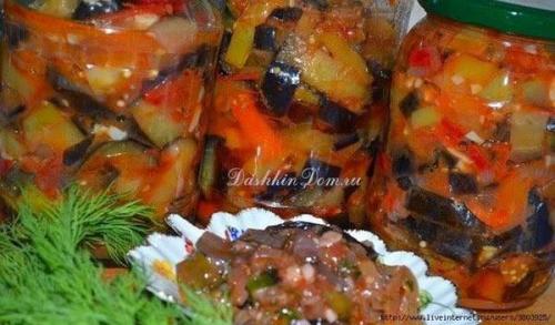 Баклажаны по корейски 