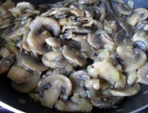 Запеканка картофельная с грибами. 01