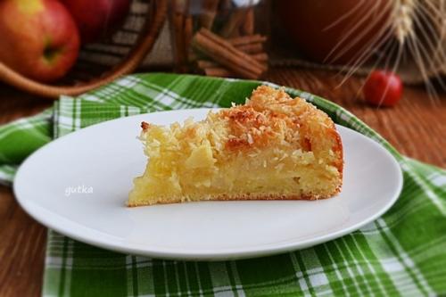 Творожной пирог с яблоками и кокосовой карамелью. Творожной пирог с яблоками и кокосовой карамелью.