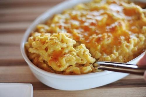 Запеченные макароны с сыром. 07