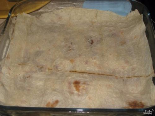 Домашняя лазанья из лаваша. 06