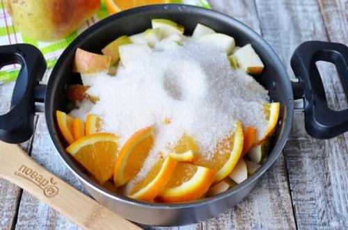 Варенье из груш с апельсином. 05