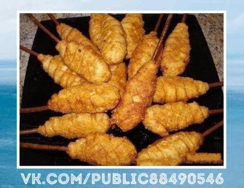 Очень ароматно.  Ложные куриные ножки.