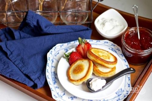 Воздушные оладушки.  Ингредиенты: 05