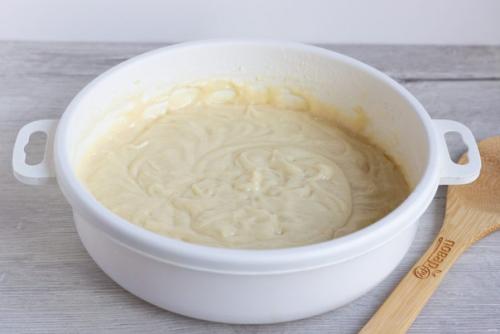 Пирог со сливами и яблоками. 02