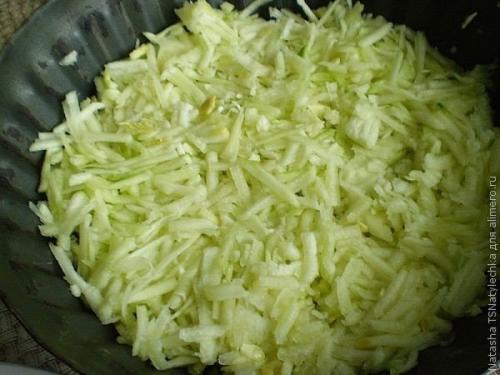 Нежная запеканка из кабачка. 02