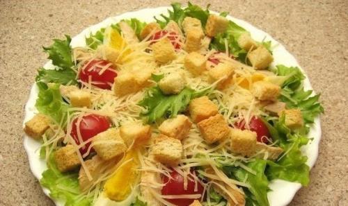 Салат Цезарь - топ - 5 рецептов. 02