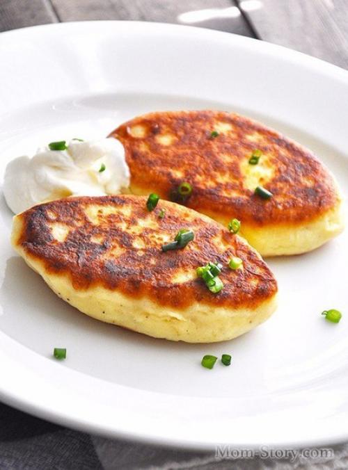 Картофельные зразы с грибами.