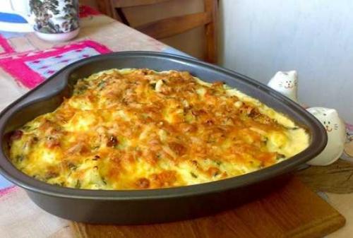 Волшебная овощная запеканка.