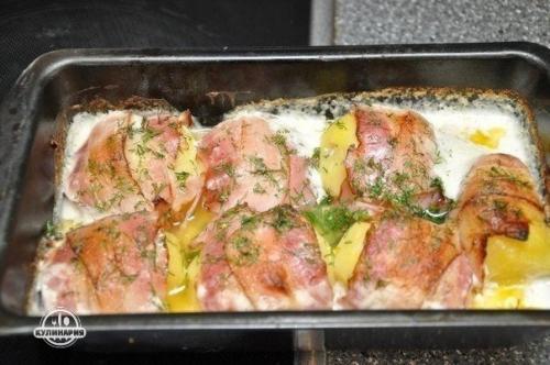 Картошка в беконовой Одёжке. 05