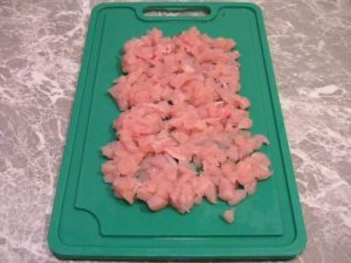 Слоеные пирожки с курицей и картофелем. 03