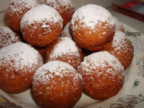 Творожные шарики.  Ингредиенты: