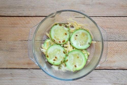 Запеканка из кабачков с помидорами и сыром. 04 Запеканка из кабачков с помидорами и сыром. 04