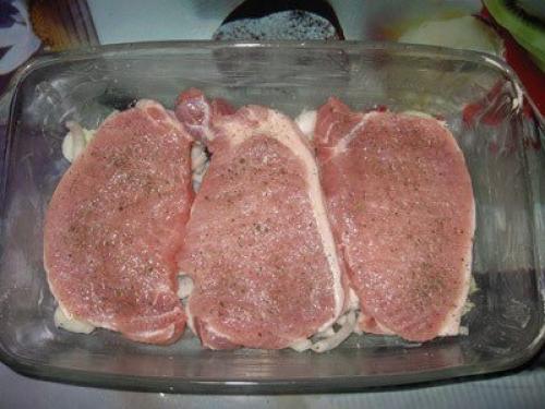 Свинина под вкусной подушкой. 02