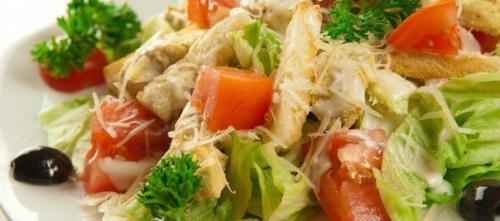 Салат Цезарь - топ - 5 рецептов. 01