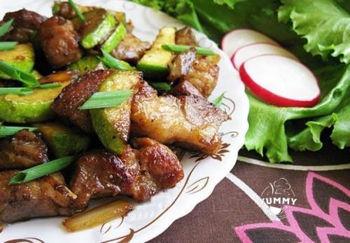 Свинина с кабачками. 05