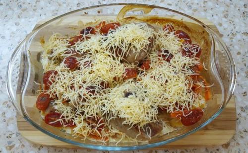 Ароматный картофель с мясом? 06