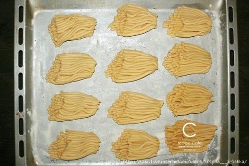 Печенье Хризантемы из детства или печенье через мясорубку. 03
