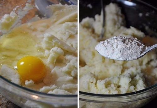 Картофельные зразы с грибами. 04