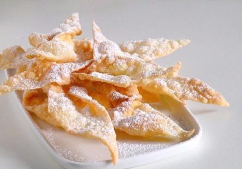 Хворост на кефире. 01