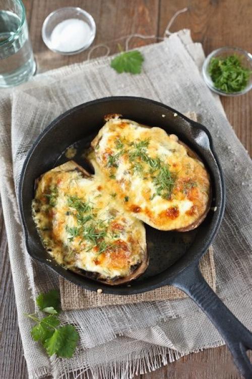 Фаршированные баклажаны.  Ингредиенты: 01