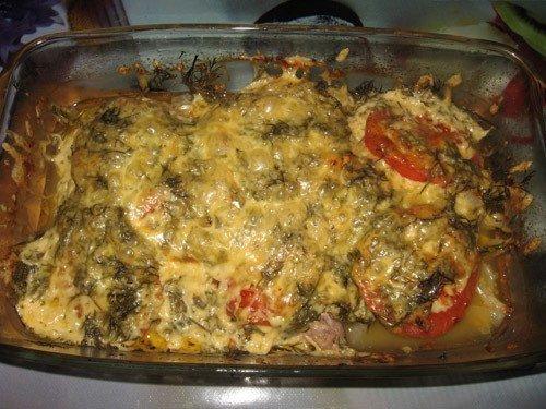 Свинина под вкусной подушкой. 07