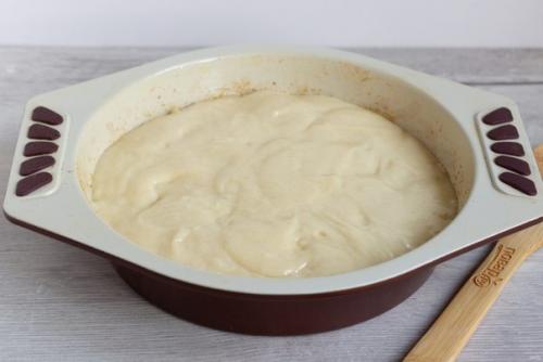 Пирог со сливами и яблоками. 04