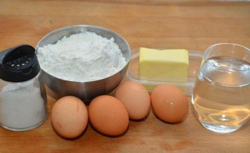 Профитроли?   Ингредиенты: 100 гр. 01