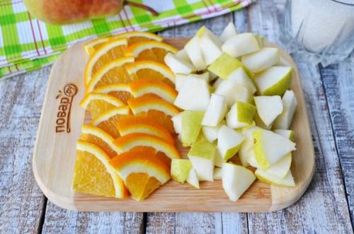 Варенье из груш с апельсином. 03