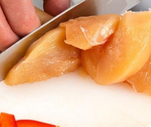 Курица с овощами и рисом. 01