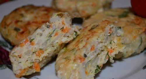 Котлеты из куриного фарша с кабачками. 06 Котлеты из куриного фарша с кабачками. 06