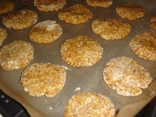 Самое вкусное кунжутное печенье, которое я пробовала. 06