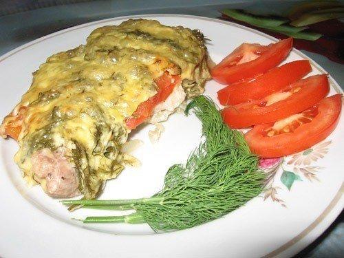 Свинина под вкусной подушкой. 08