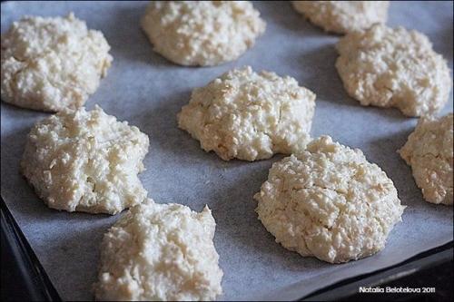 Кокосовые печенья.  Ингредиенты: 03