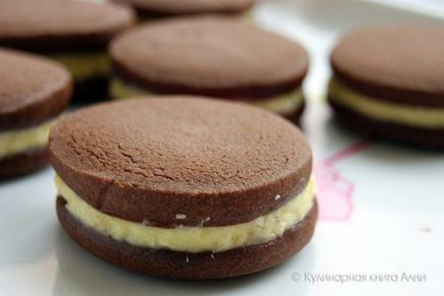 Шоколадное печенье с кокосовой стружкой. 05